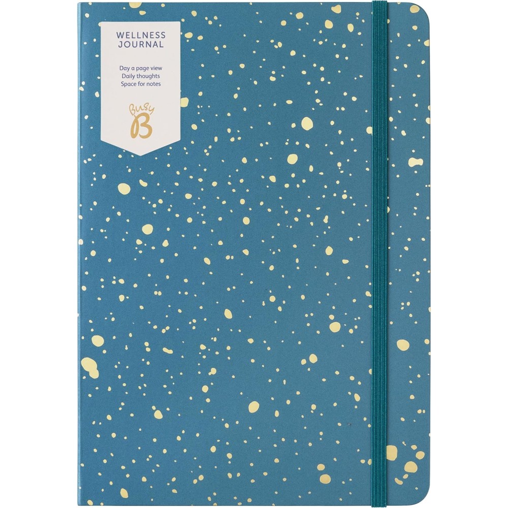 Busy B Wellness Journal | A5 Undated, Self-Care & Priorities Tracker | Stakelum Store