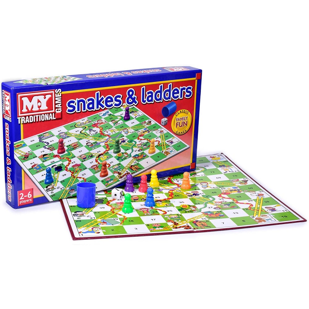 M.Y. Snakes and Ladders | Traditional Children's Board Game