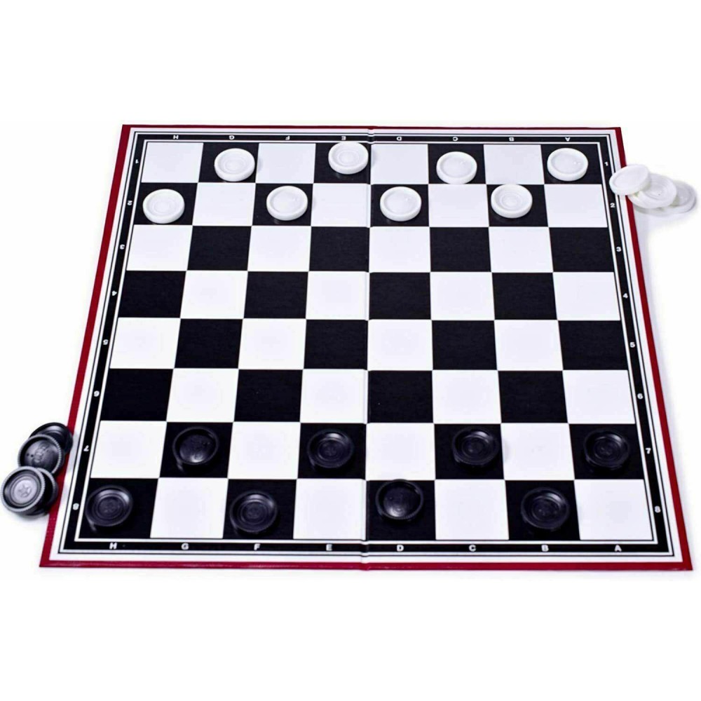 6 in 1 Game Set | Snakes & Ladders, Draughts, Chess & More