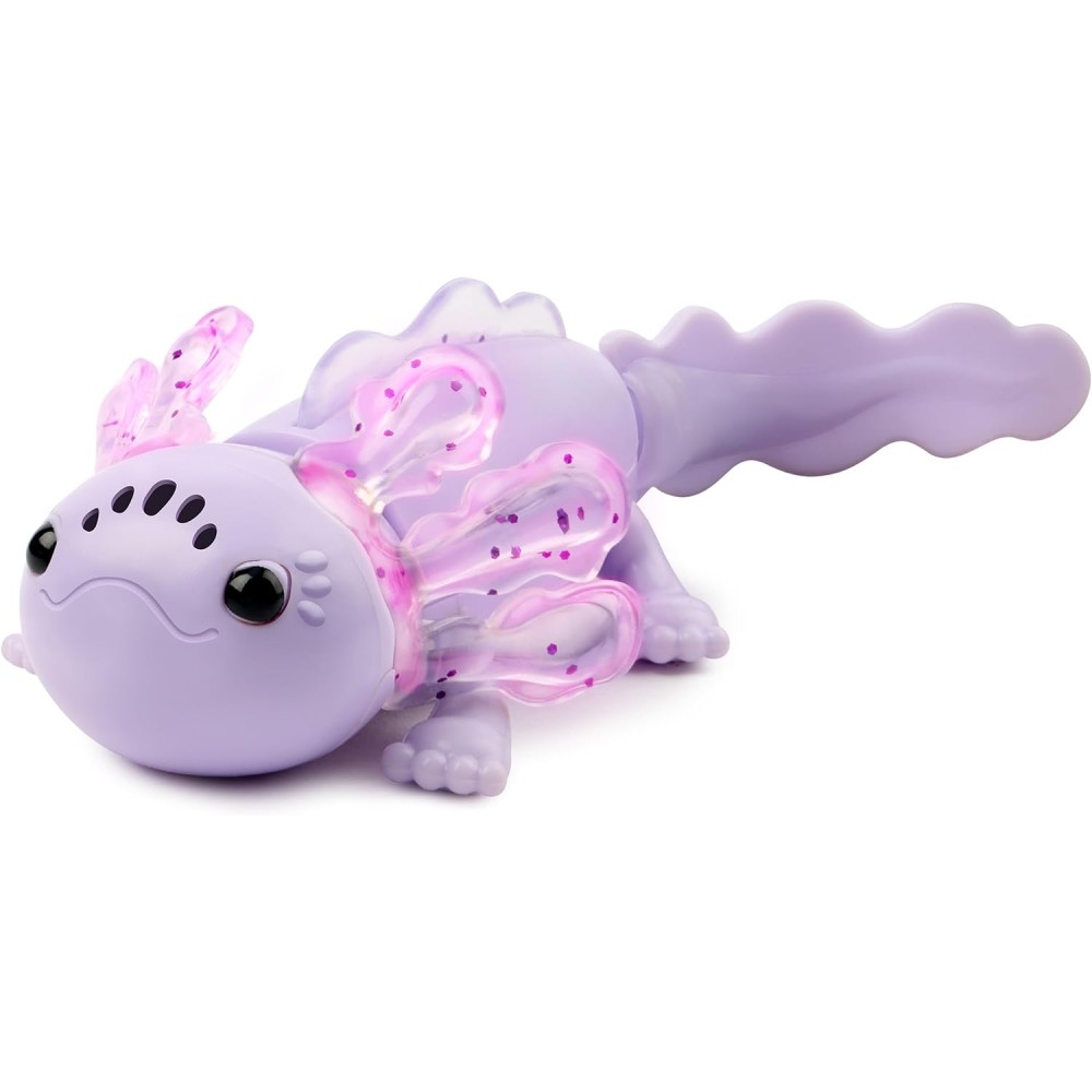 ingerlings Interactive Baby Axolotl | Auggie (Purple)