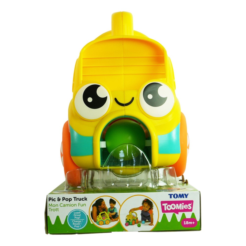 Pic & Pop Truck | Toomies | Push-Along Toy for Toddlers