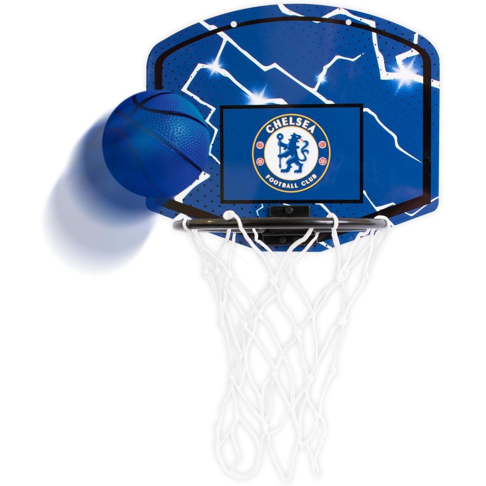 Hy-Pro Chelsea F.C. Mini Basketball Set | Officially Licensed Football Merchandise