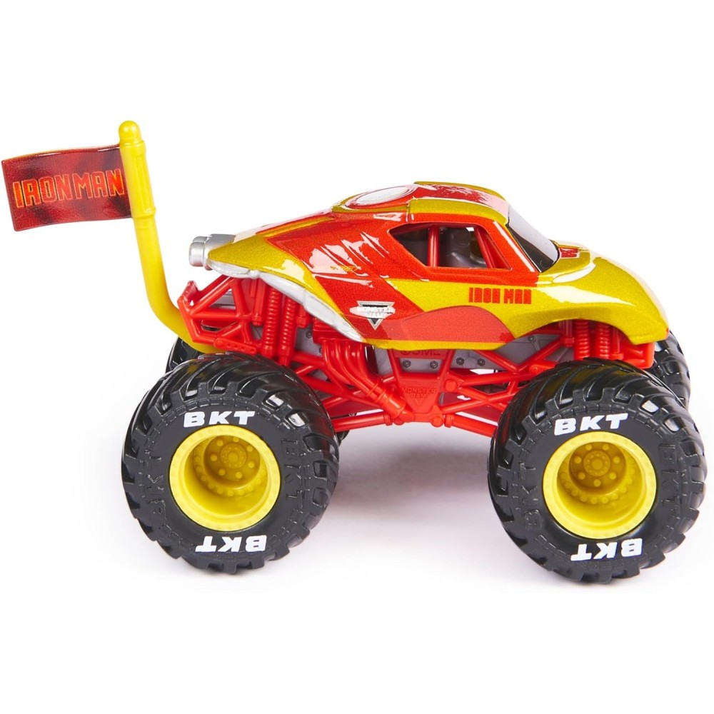 Monster Jam 1:64 Series 1 Marvel Iron Man | Superhero Monster Truck Toy