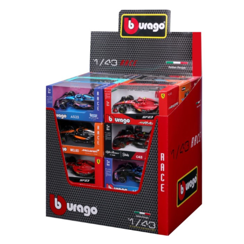 1:43 F1 Car Assortment CDU