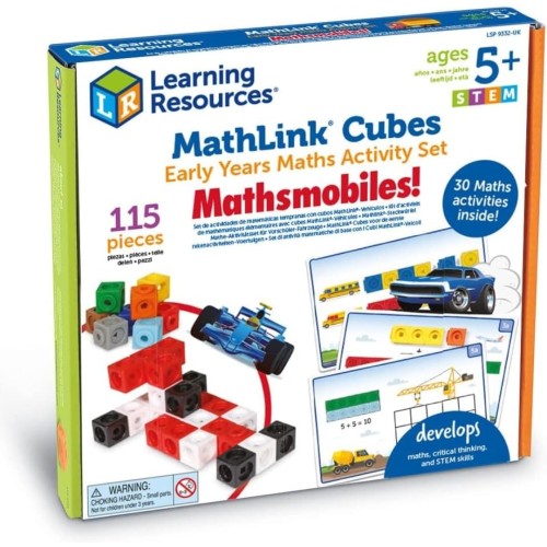 MATHLINK CUBES EARLY MATHS ACTIVITY SET
