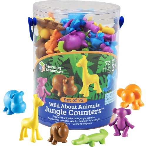 Learning Resources Wild About Animals Jungle Counter