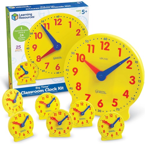 Learning Resources Classroom Clock Kit