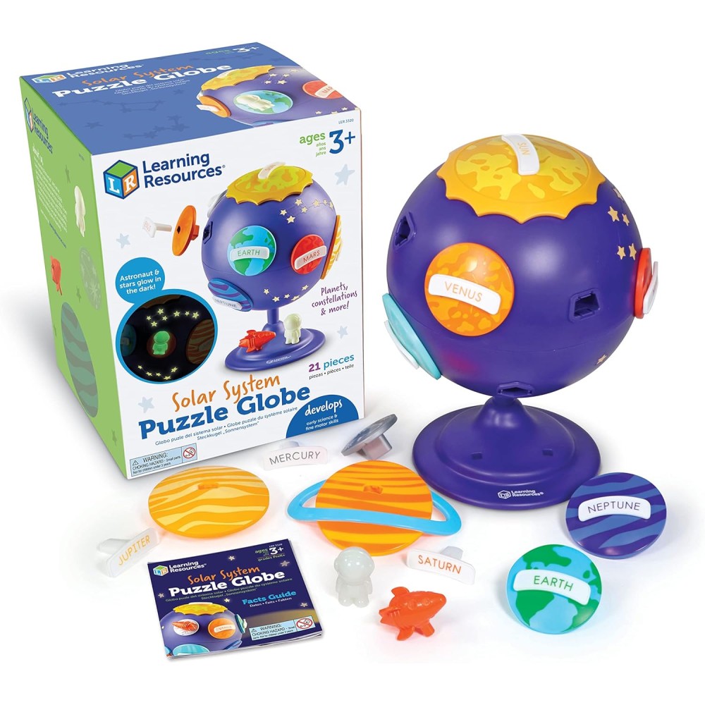 Learning Resources Solar System Puzzle Globe