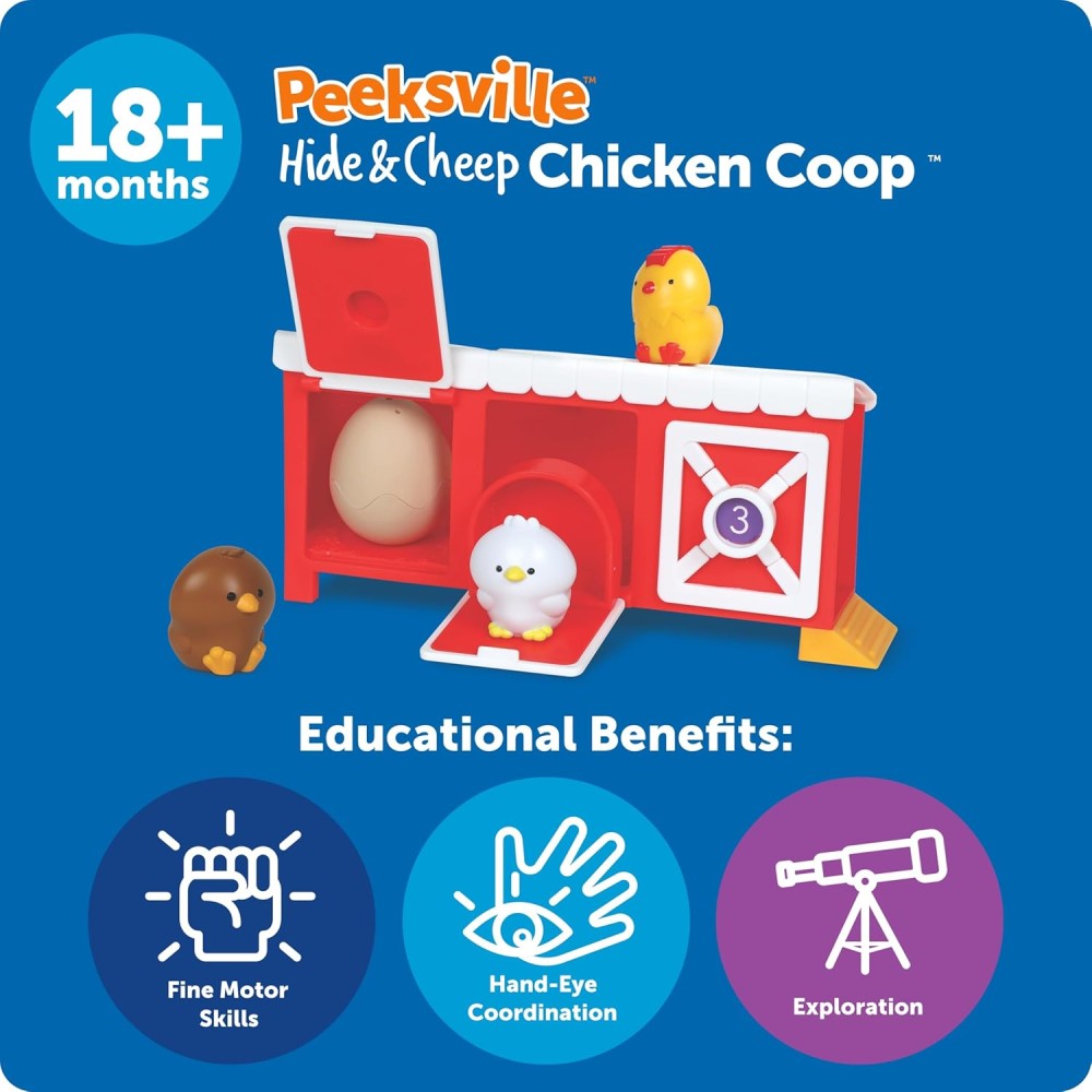 Peeksville™ Hide & Cheep Chicken Coop™