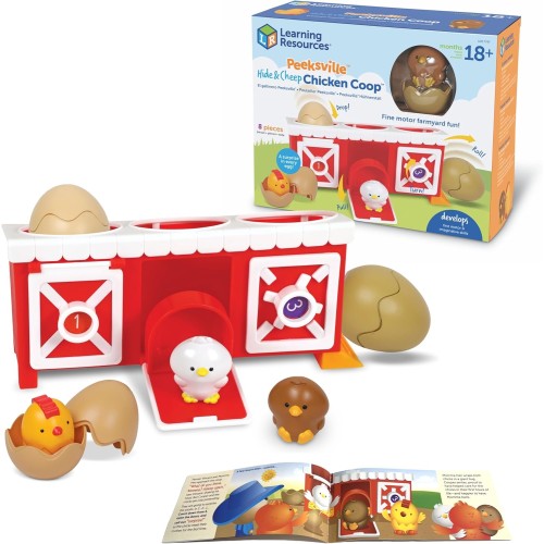 Peeksville™ Hide & Cheep Chicken Coop™​