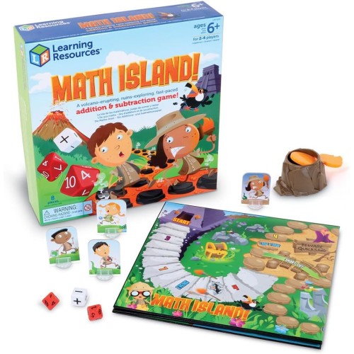 Learning Resources Math Island! Addition & Subtraction Game