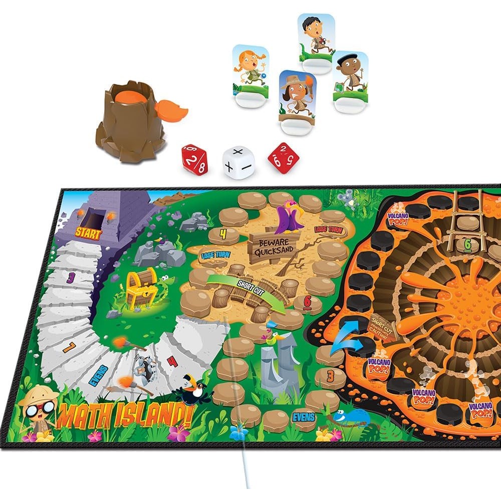 Learning Resources Math Island! Addition & Subtraction Game
