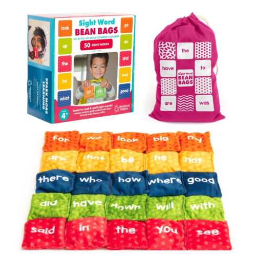 Sight Word Bean Bags
