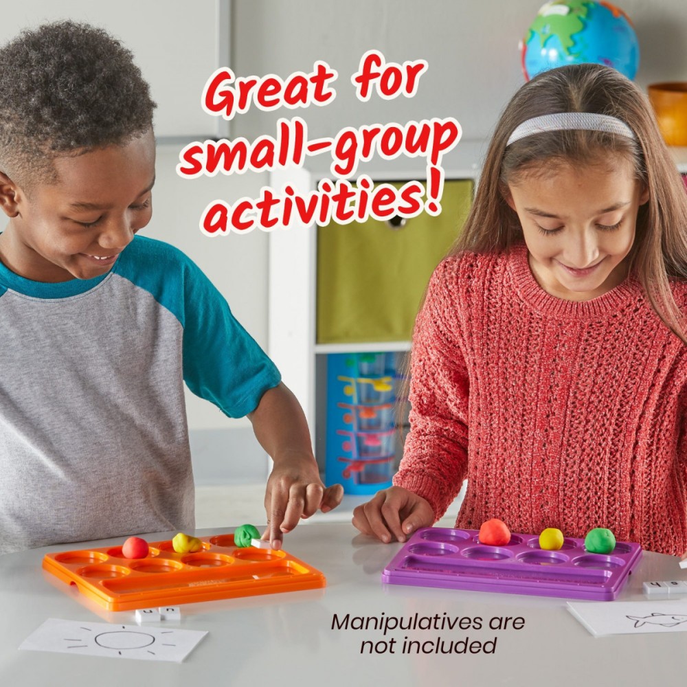 Little Minds at Work® Sound Segmenting Trays (Set of 6)