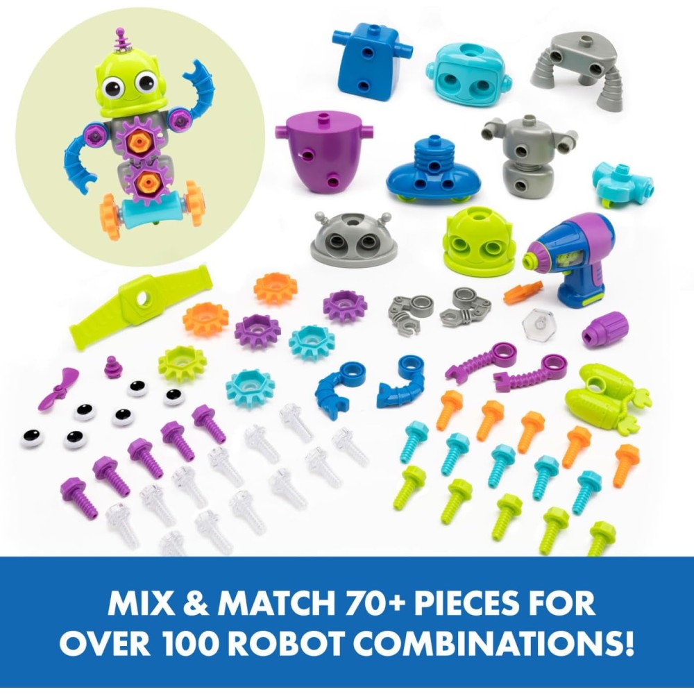 Educational Insights Design & Drill® Robot Workshop
