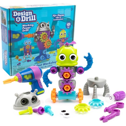Educational Insights Design & Drill® Robot Workshop​