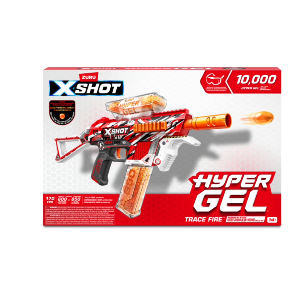 X-Shot Hyper Gel Trace Fire Blaster