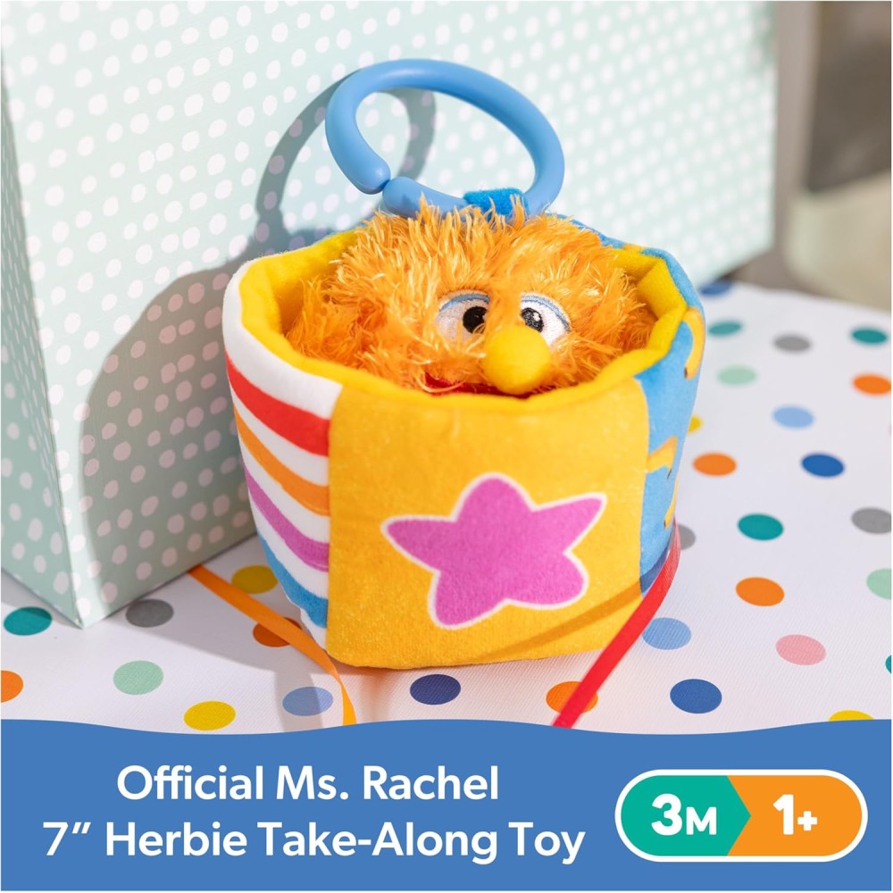 Rachel Official Herbie Sensory Take-Along Toy