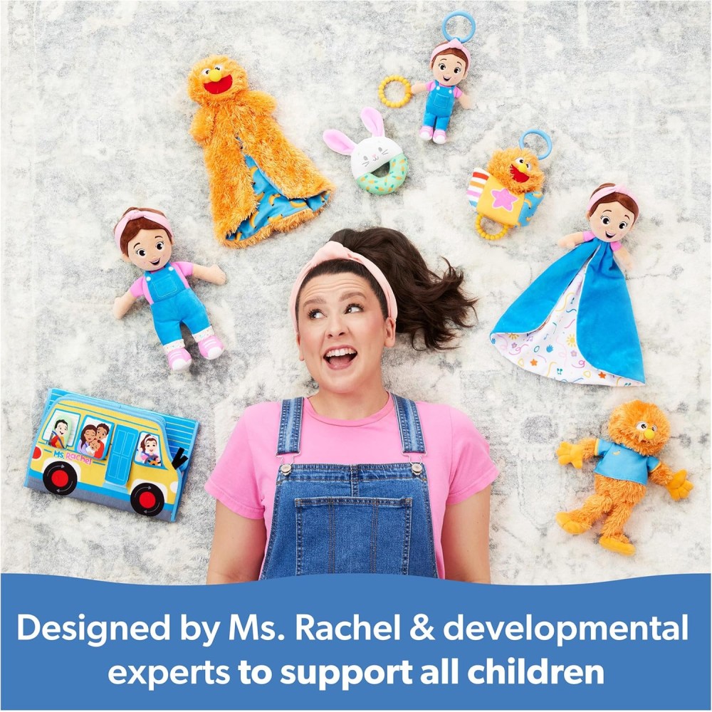  Ms. Rachel Official Sensory Take-Along Toy