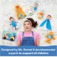  Ms. Rachel Official Sensory Take-Along Toy