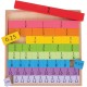 Wooden Fractions Tray – Fun & Educational Math Toy