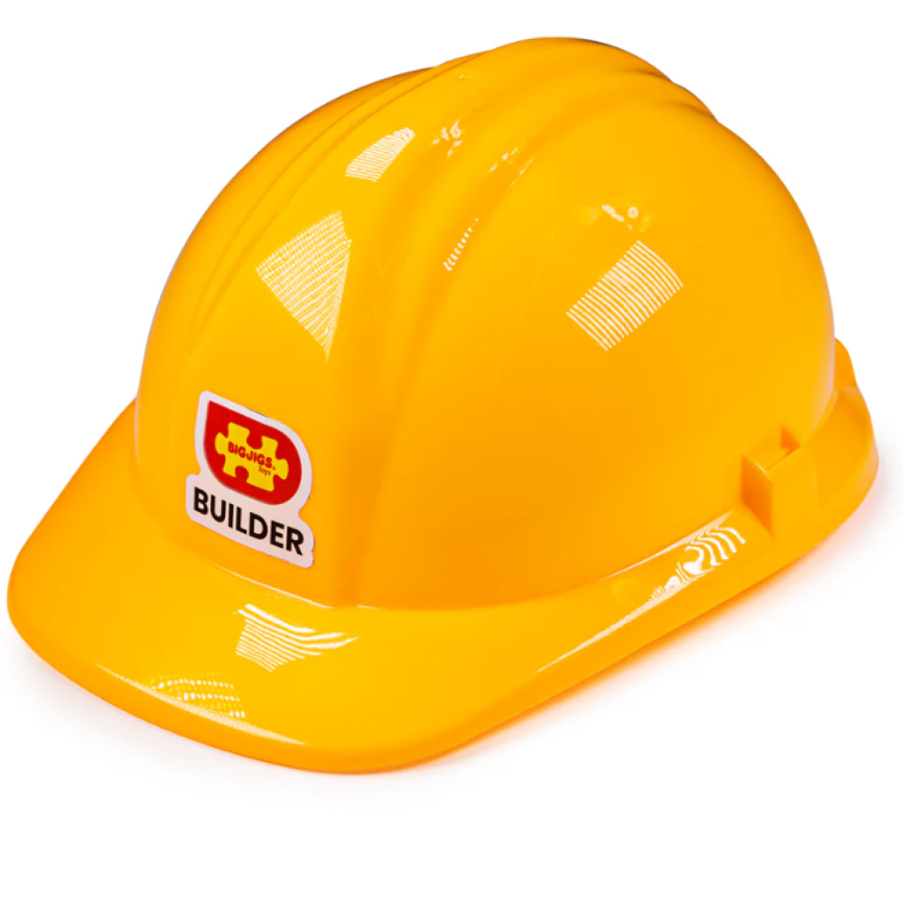 Bigjigs Toys Builder’s Helmet – Dress-Up & Construction Play