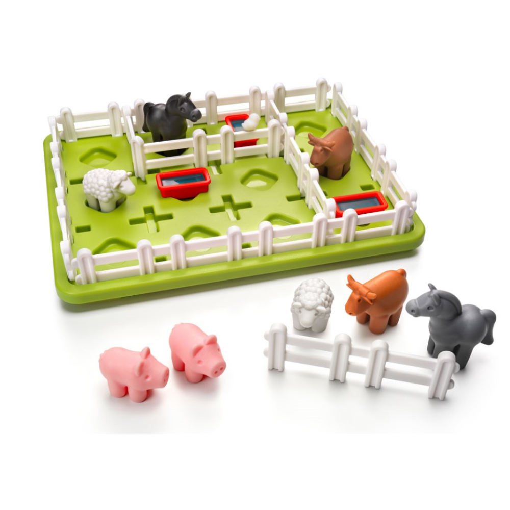 Smart Games Table Farm - Fun & Educational Puzzle Game