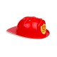 Bigjigs Toys Red Fire Helmet – Adjustable Firefighter Hat for Kids
