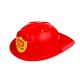 Bigjigs Toys Red Fire Helmet – Adjustable Firefighter Hat for Kids