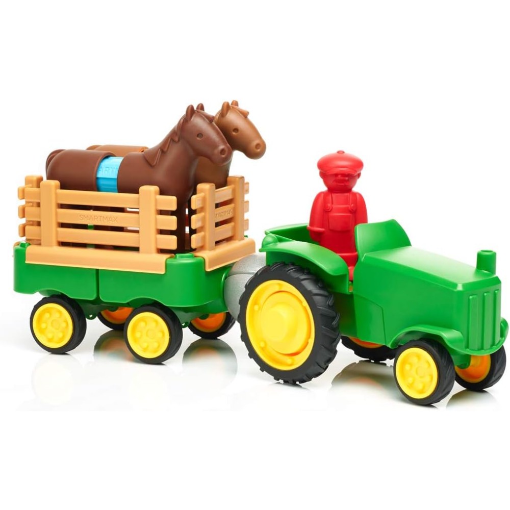 SmartMax My First Tractor Set - Magnetic Farm Fun