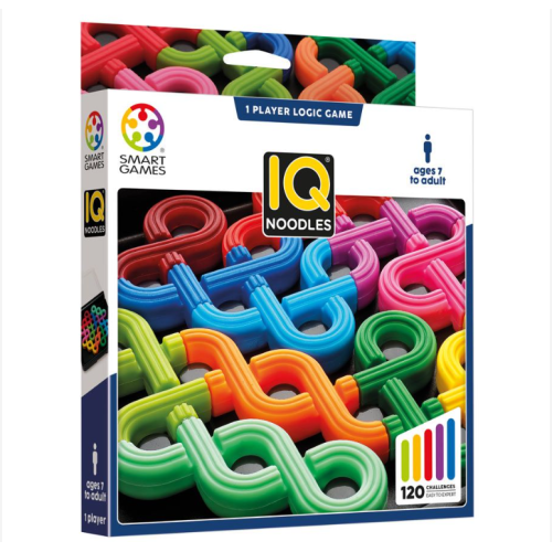 Smart Games IQ Noodles - 120 Challenge Travel Puzzle