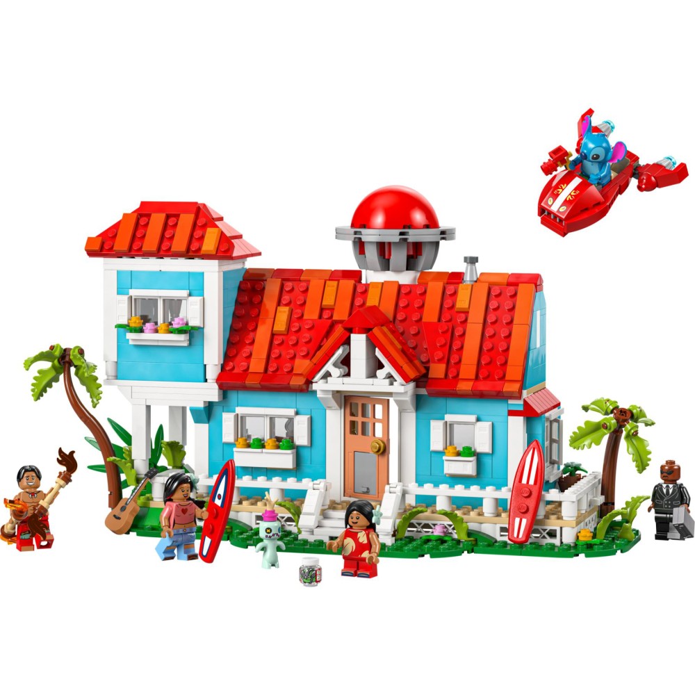 LEGO® Disney Lilo & Stitch Beach Hut – A Tropical Adventure Awaits