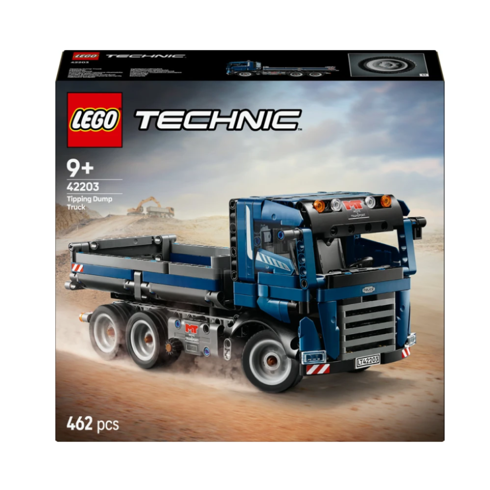LEGO® Technic Tipping Dump Truck – Realistic Construction Vehicle