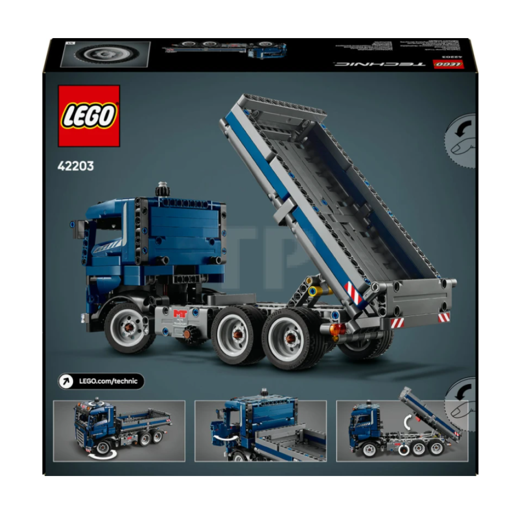 LEGO® Technic Tipping Dump Truck – Realistic Construction Vehicle