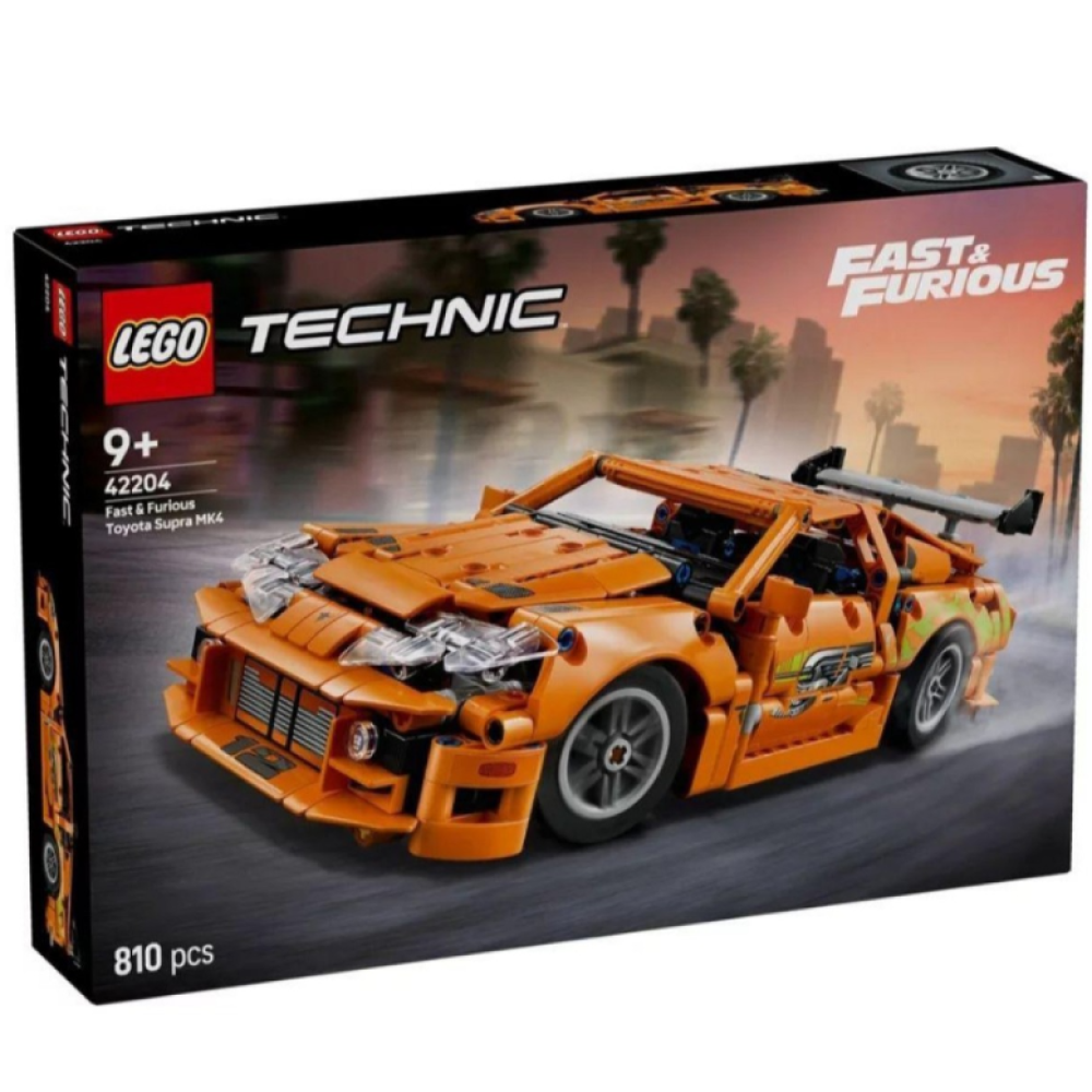 LEGO® Technic Fast and Furious Toyota Supra MK4 – Ultimate Movie Car Model