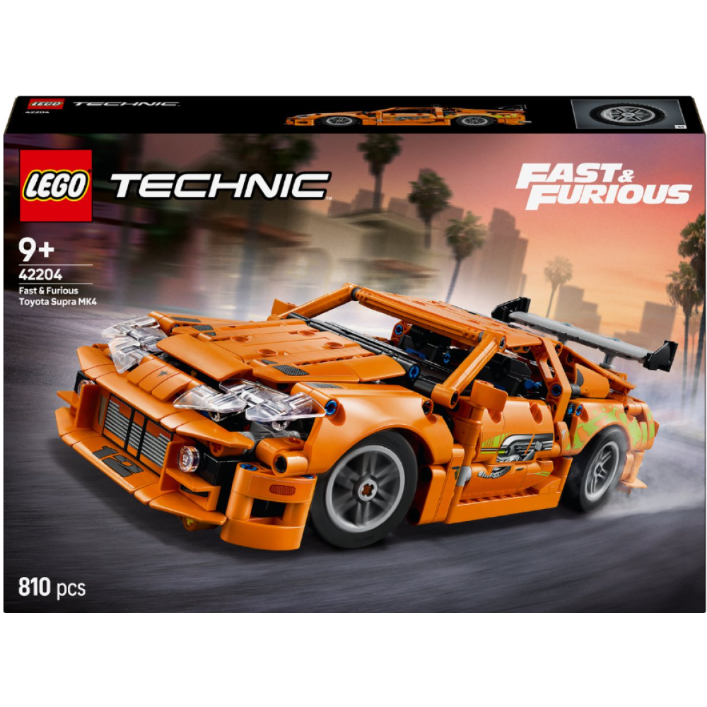 LEGO® Technic Fast and Furious Toyota Supra MK4 – Ultimate Movie Car Model