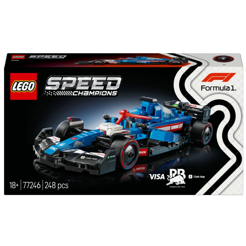 LEGO Speed Champions Visa Cash App RB VCARB 01 F1 Race Car