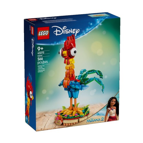 LEGO® Disney Moana Heihei Rooster 43272 – 566-Piece Buildable Animal Toy