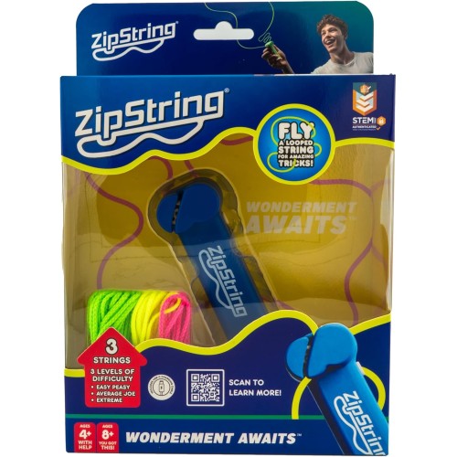 ZipString Gravity-Defying Rope Launcher – Bodacious Blue