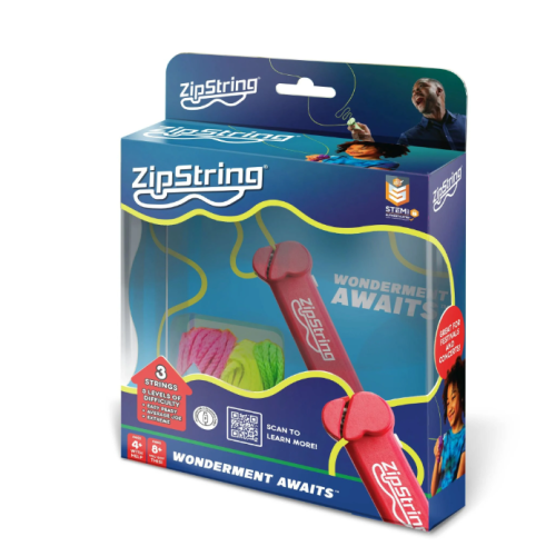 ZipString Gravity-Defying Rope Launcher – Rock It Red