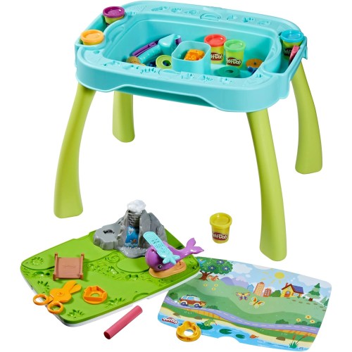 Play-Doh All-in-One Creativity Starter Station Activity Table, Preschool Toys for 3 Year Old Boys & Girls & Up