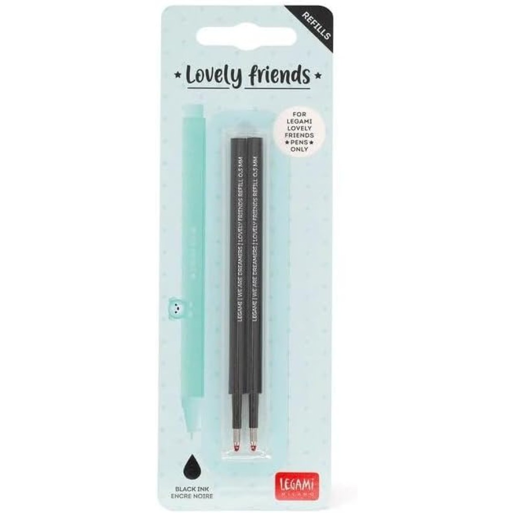 2 Refills Gel Pen L. Friends - Lovely FR