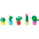 Legami - Set of 5 Scented Erasers - Succulent Plants