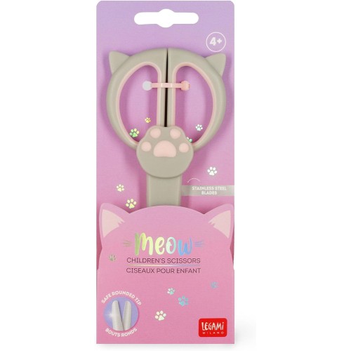 Legami - Scissors for Children - Kitty Theme