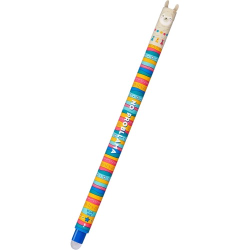 Erasable Pen - Llama - Blue Ink