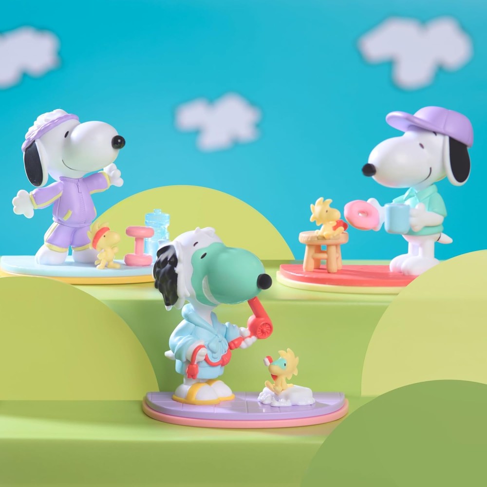 Peanuts Snoopy Mindful Mondays Collectible Figure