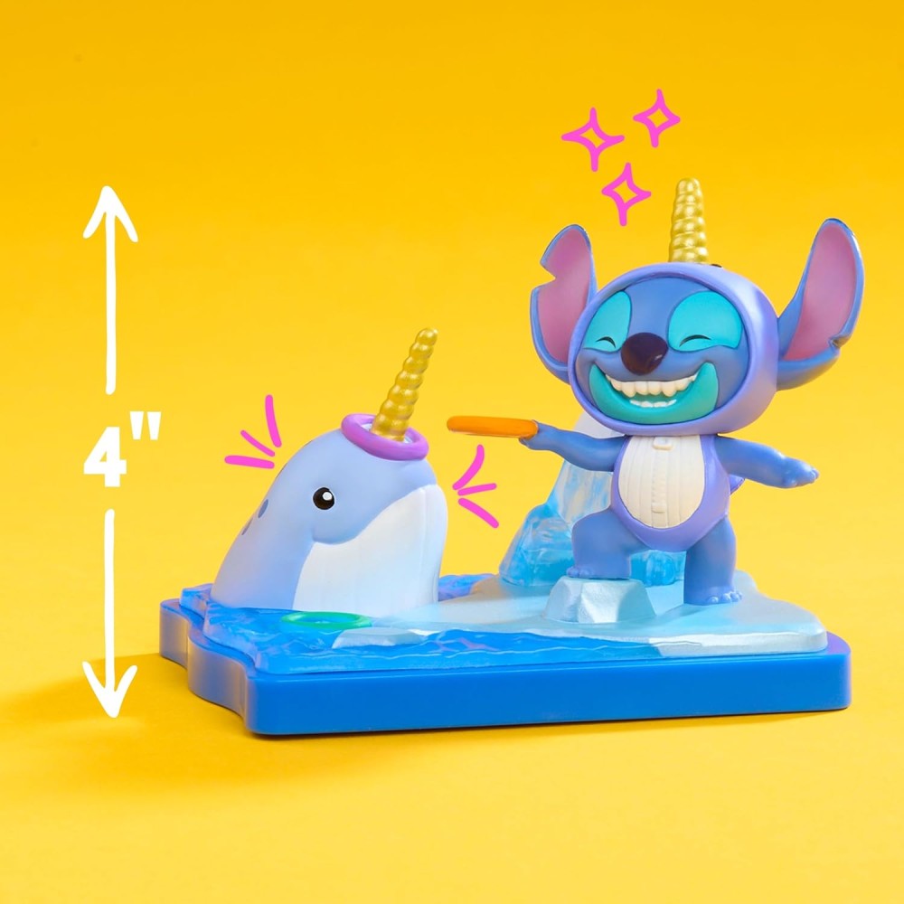 Disney Stitch Goes Wild Scene Setter Collectible Figure