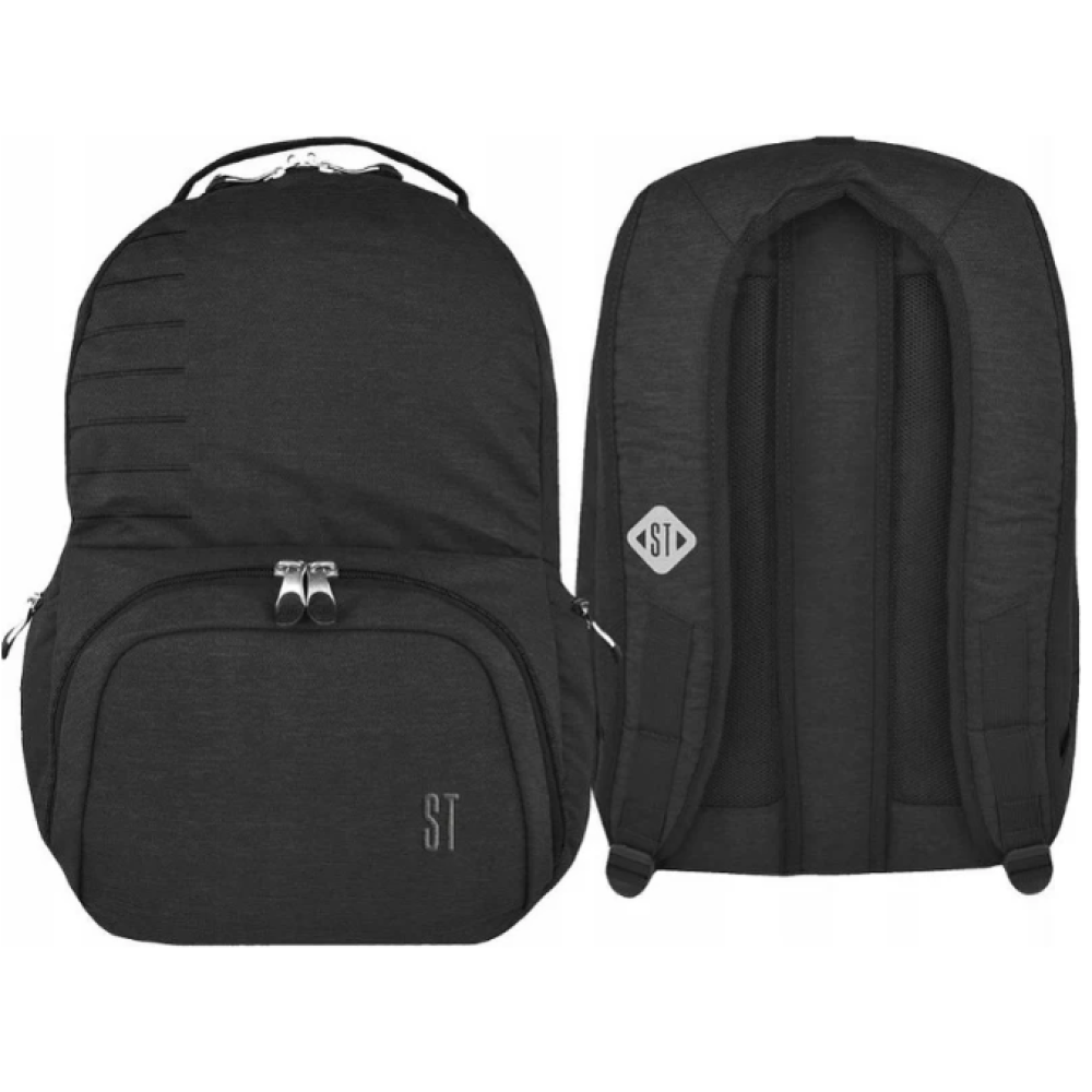 ST.RIGHT 18" Backpack BP-35 - Black Melange