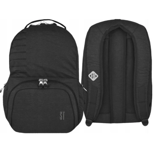 ST.RIGHT 18" Backpack BP-35 - Black Melange