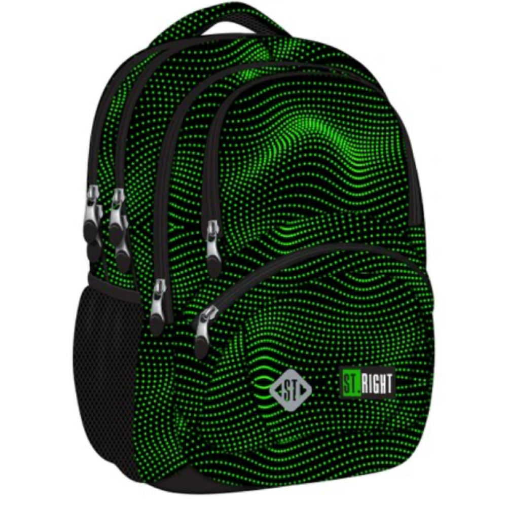 ST.RIGHT 17" Backpack BP-05 - Green Halftone